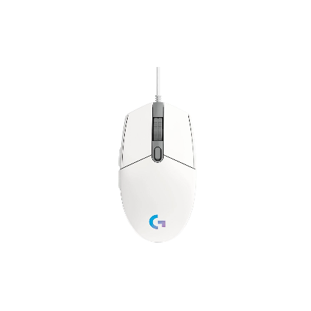 MOUSE GAMER LOGITECH G203 WHITE