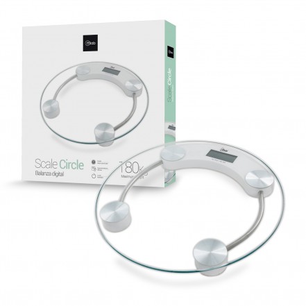 Balanza de baño mlab modelo redondo.