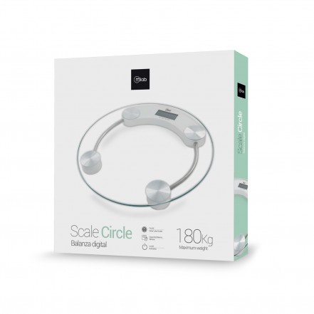 Balanza de baño mlab modelo redondo.