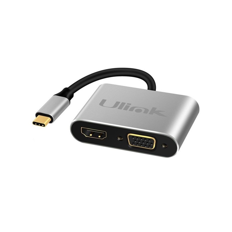 ADAPTADOR MULTIPUERTO USB C 4EN1