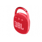 PARLANTE JBL CLIP 4 ROJO