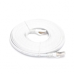 CABLE DE RED CAT-7 BLANCO 5M