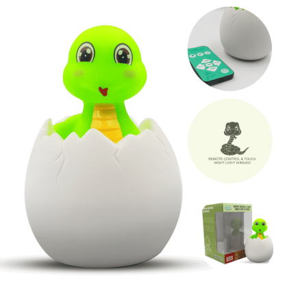 Lampara led dinosaurio touch