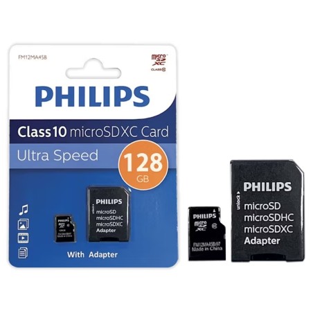 MEMORIA PHILIPS MICRO SD 128GB