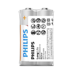 PILA AA PHILIPS 2 UNIDADES ZINC