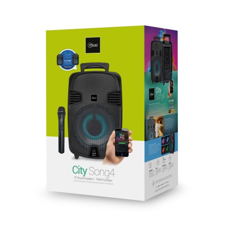 PARLANTE MLAB CITY SONG 4 MICROFONO INALMBRICO