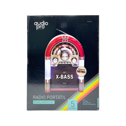 RADIO AUDIOPRO ROCKOLA FM 3 BANDAS