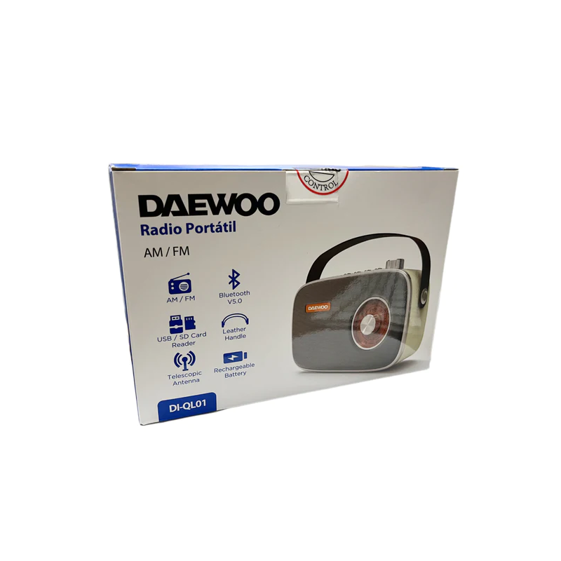 RADIO DAEWOO FM PORTATIL