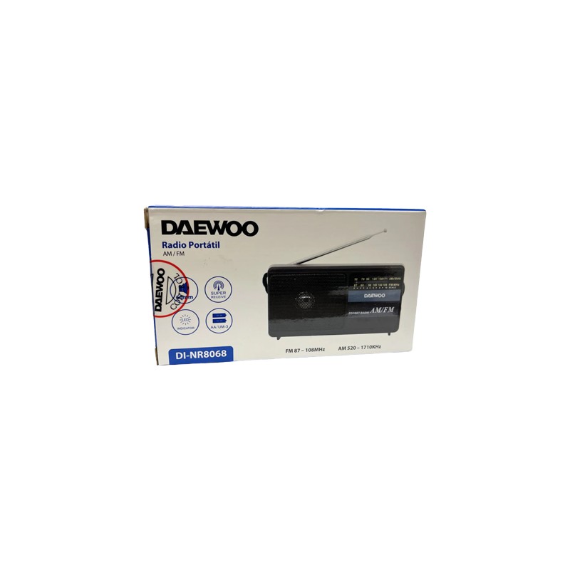 RADIO DAEWOO DI-NR8068 AM/FM
