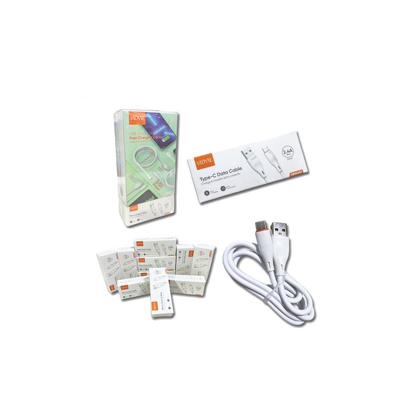 CABLE USB A TIPO C VIDVIE