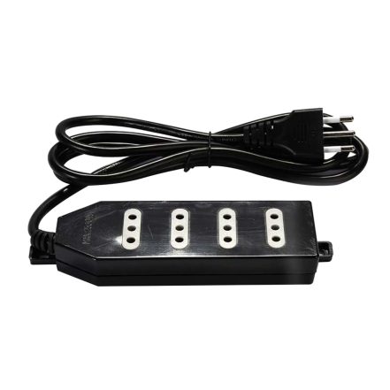 Extencion de 1.5 mts negro certificado