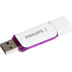 PENDRIVE PHILIPS 64GB 2.0 SNOW