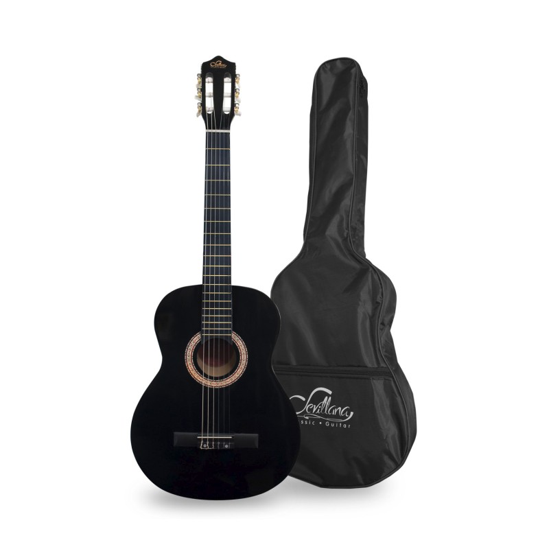 GUITARRA SEVILLANA CALSICA 34" NEGRA