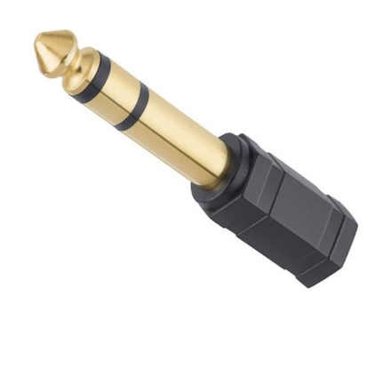 ADAPTADOR MICROFONO 6.3 A 3.5