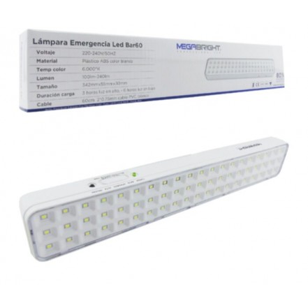 LUZ EMERGENCIA LED BAR 60
