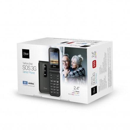 CELULAR SENIOR MLAB 8713 BLACK