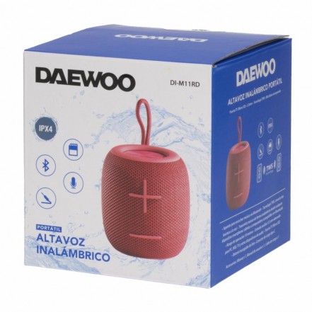 PARLANTE DAEWOO DI-M11 ROJO