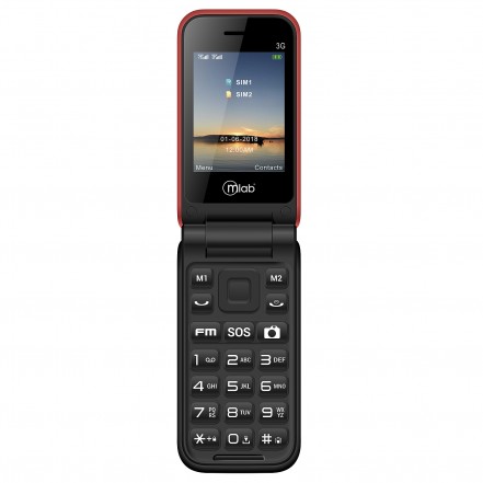 CELULAR SENIOR MLAB 8714 RED