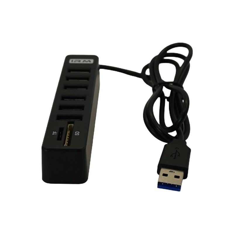 HUB USB CON LECTOR DE SD