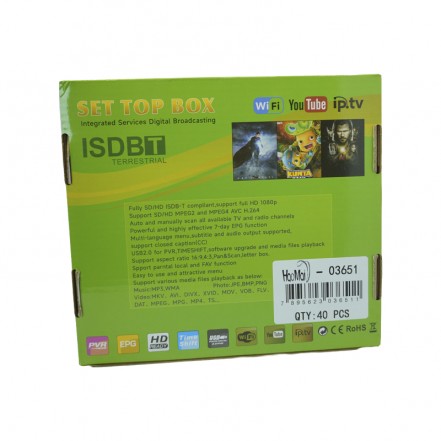 SINTONIZADOR DIGITAL HD