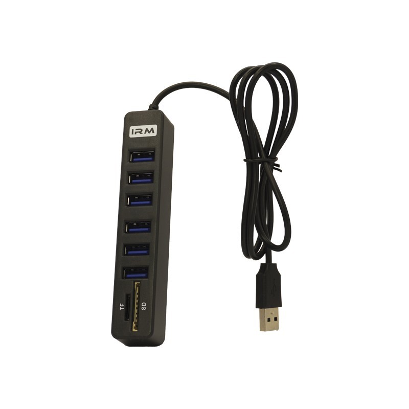 HUB USB CON LECTOR DE SD 3.0