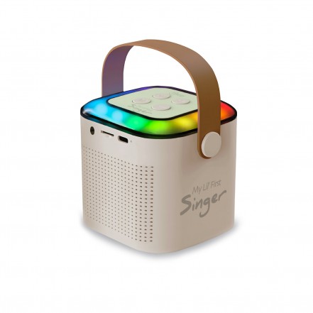 PARLANTE KARAOKE 2 MICROFONOS MLAB