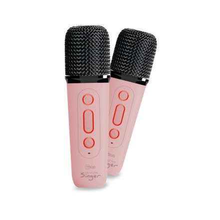 PARLANTE KARAOKE NIÑOS 2 MICROFONOS