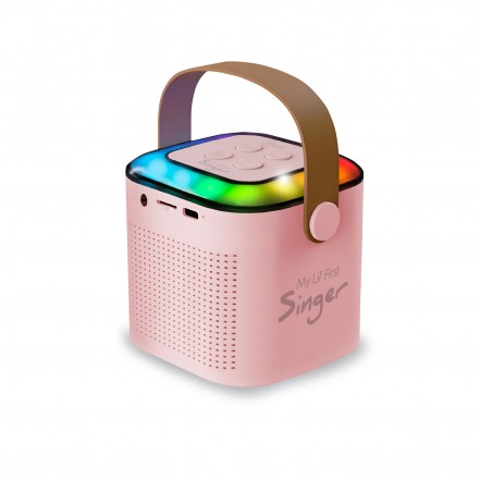 PARLANTE KARAOKE NIÑOS 2 MICROFONOS