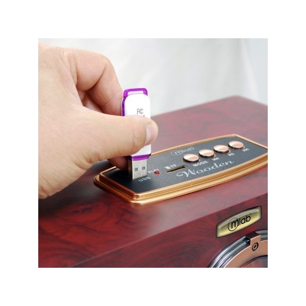 RADIO MLAB WOODEN 1959