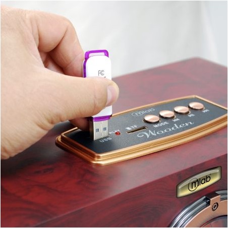 RADIO MLAB WOODEN 1959