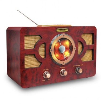 RADIO MLAB WOODEN 1959