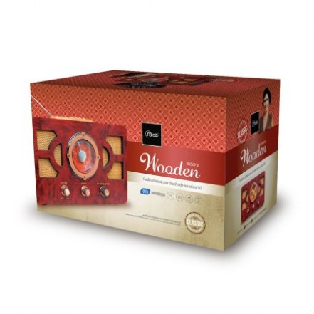 RADIO MLAB WOODEN 1959