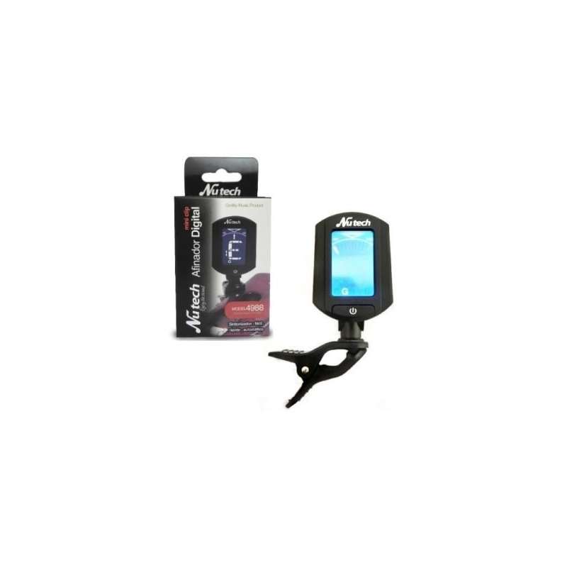 AFINADOR NUTECH MINI CLIP CROMATICO AFINADOR NUTECH MINI CLIP CROMATICO