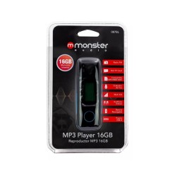 REPRODUCTOR MP3 MOSTER AZUL