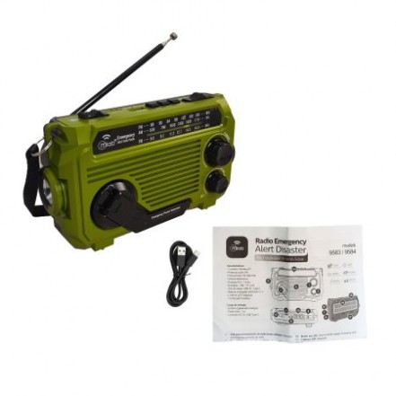 RADIO DE EMERGENCIA ALERT SOLAR MLAB