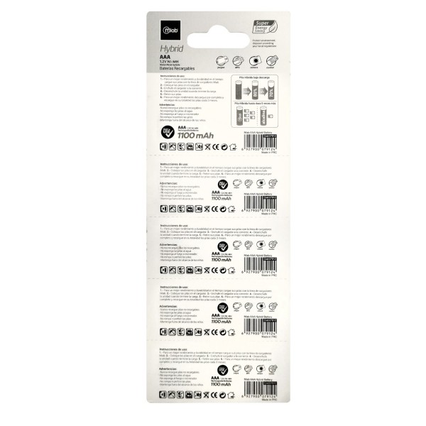 PILA MLAB HYBRID 1100 MAH