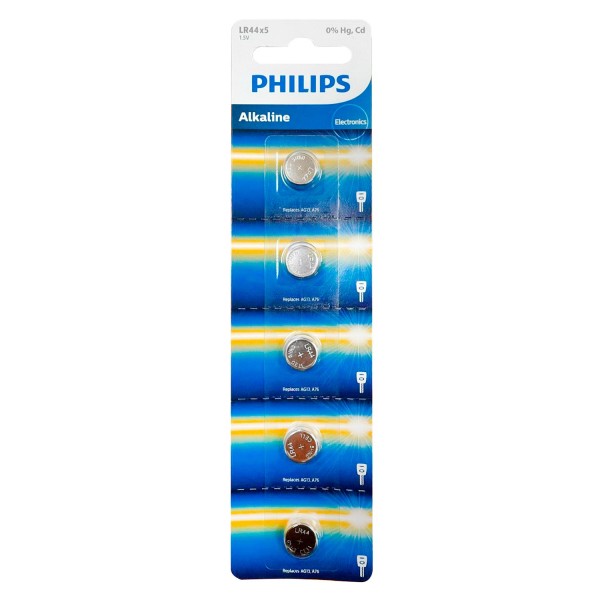 PILA LR44 ALCALINA PHILIPS