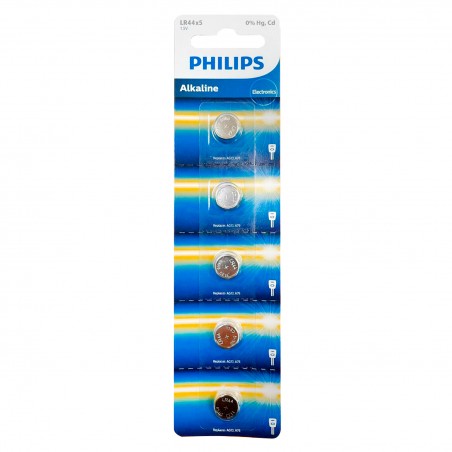 PILA LR44 ALCALINA PHILIPS