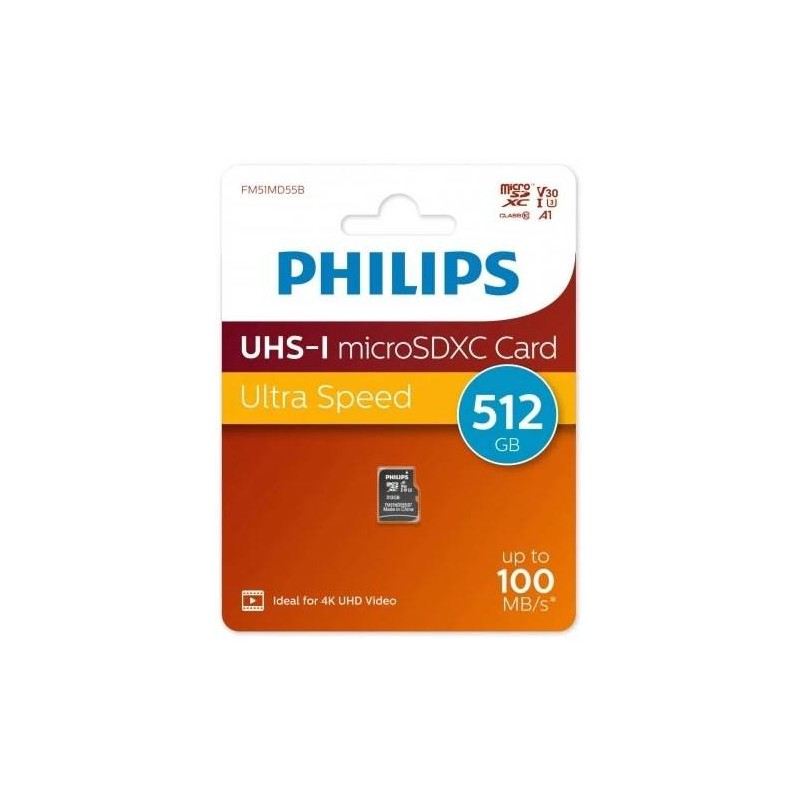 MEMORIA PHILIPS MICRO SD 512GB