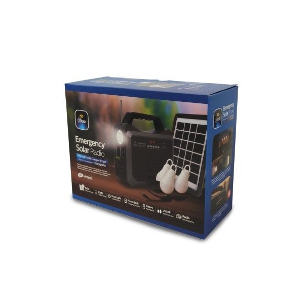 POWER EMERGENCY SOLAR RADIO