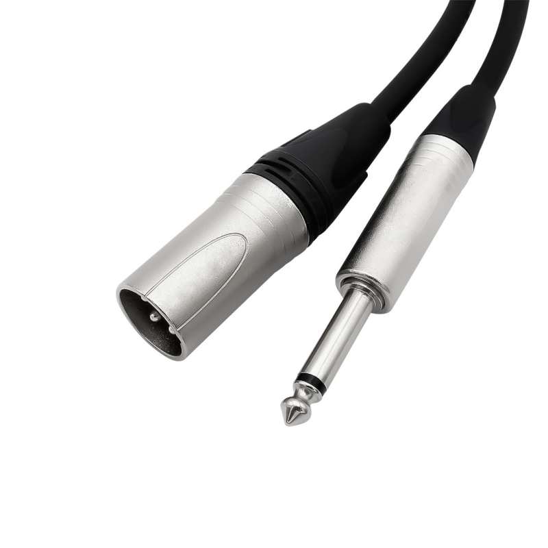 CABLE XLR MACHO A JACK MONO DE 10 M
