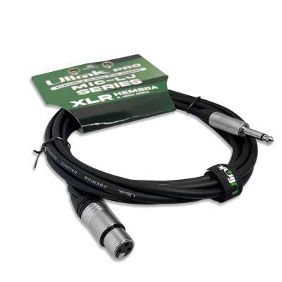 CABLE XLR HEMBRA A JACK MONO DE 6 M