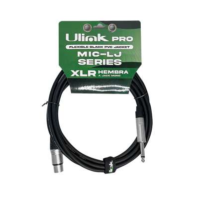 CABLE HEMBRA A JACK 6.3 MONO DE 6 MTR