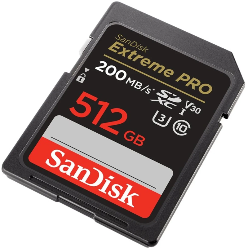 MEMORIA SANDISK 512GB SD (200MB/s)