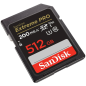 MEMORIA SANDISK 512GB SD (200MB/s)