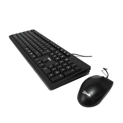 KIT UTEK TECLADO Y MOUSE ALAMBRICO