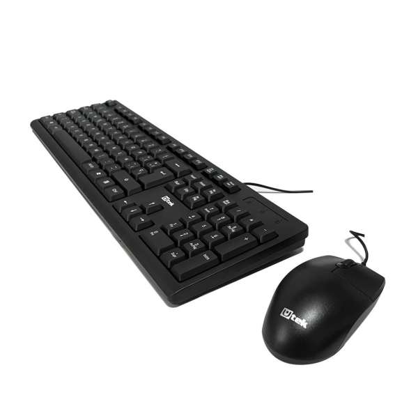 KIT UTEK TECLADO Y MOUSE ALAMBRICO