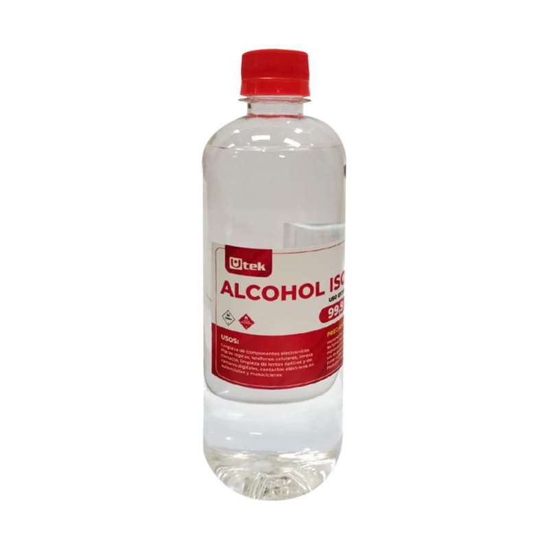ALCOHOL ISOPROPILICO 500CC UTEK 99.9%