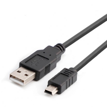 Cable USB 2.0 a mini USB 5 pines 1,8 mts.