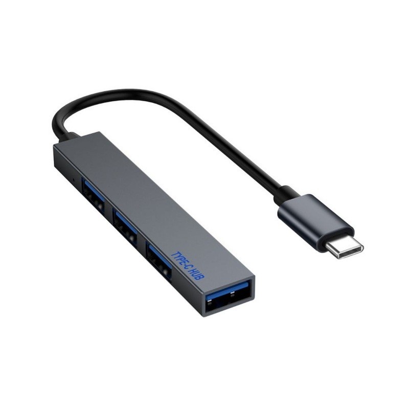 HUB TIPO C A 4 PUERTOS USB